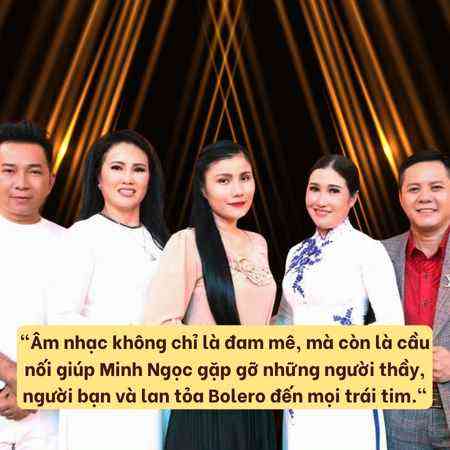 banner câu nói của ca sĩ minh ngọc