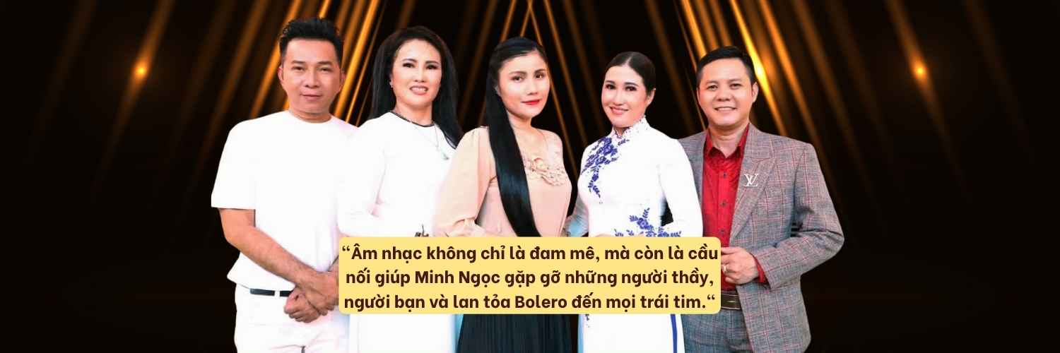 banner câu nói của ca sĩ minh ngọc
