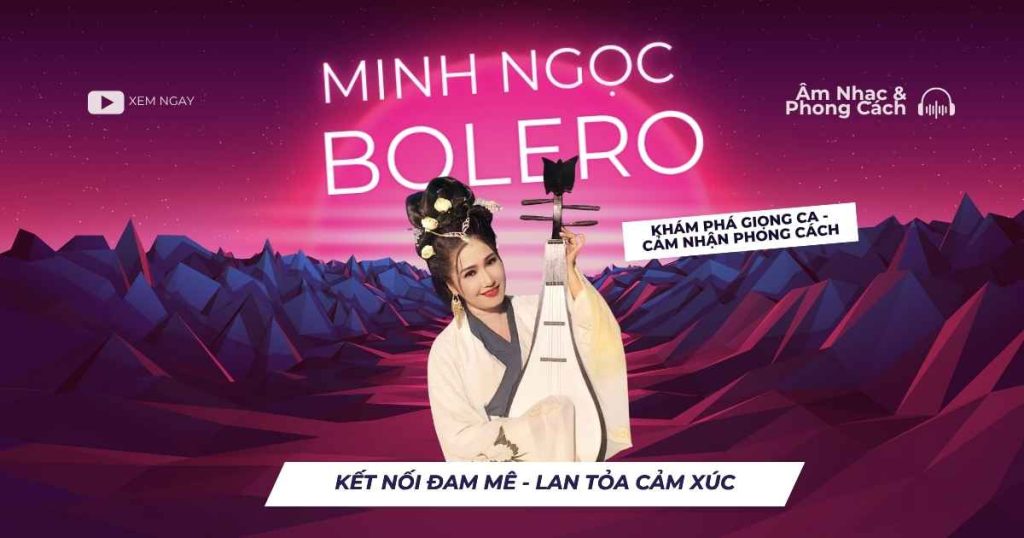Các logo mạng xã hội Facebook, YouTube, TikTok cùng hình ảnh Minh Ngọc