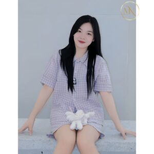 bo-do-ngu-ke-caro-dui-lanh-2 Bộ Đồ Ngủ Kẻ Caro Chất Đũi 2