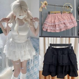 hình ảnh về Chân Váy Coquette Ngắn Xòe nhiều màu 2