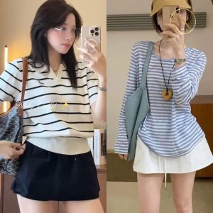hình chân váy quần kaki ngắn chữ a 1